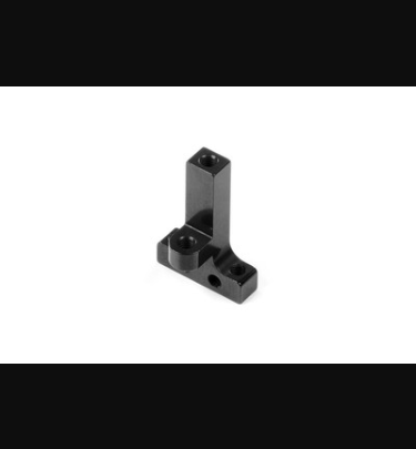 Xray - Xray Spare Parts X1'21 ALU FRONT STAND - BLACK - XR376262-K