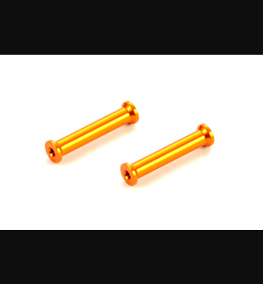 Xray - Xray Spare Parts ALU MOUNT 28.5MM - ORANGE (2) - XR376363-O
