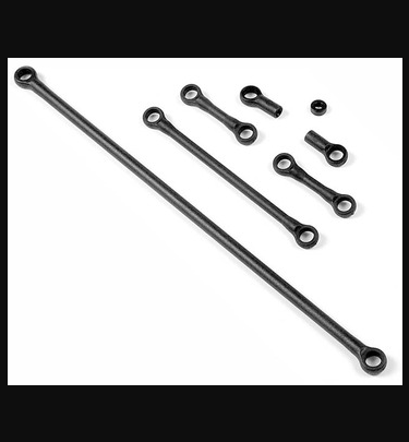 Xray - Xray Spare Parts SET OF LINKAGES + BALL JOINTS - XR383200