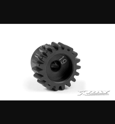 Xray - Xray Spare Parts STEEL PINION GEAR 19T / 48 - XR385619