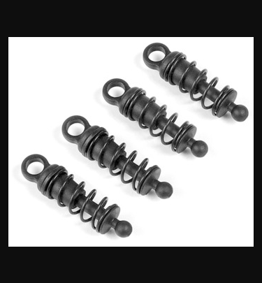 Xray - Xray Spare Parts COMPOSITE SHOCK BODY SET (4) - XR388000