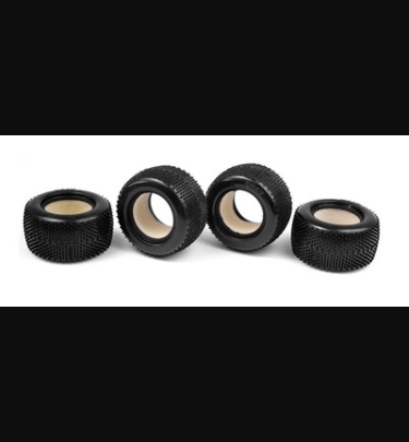 Xray - Xray Spare Parts MICRO TRUCK M18T PIN TIRE & INSERT (4+4) - XR389610
