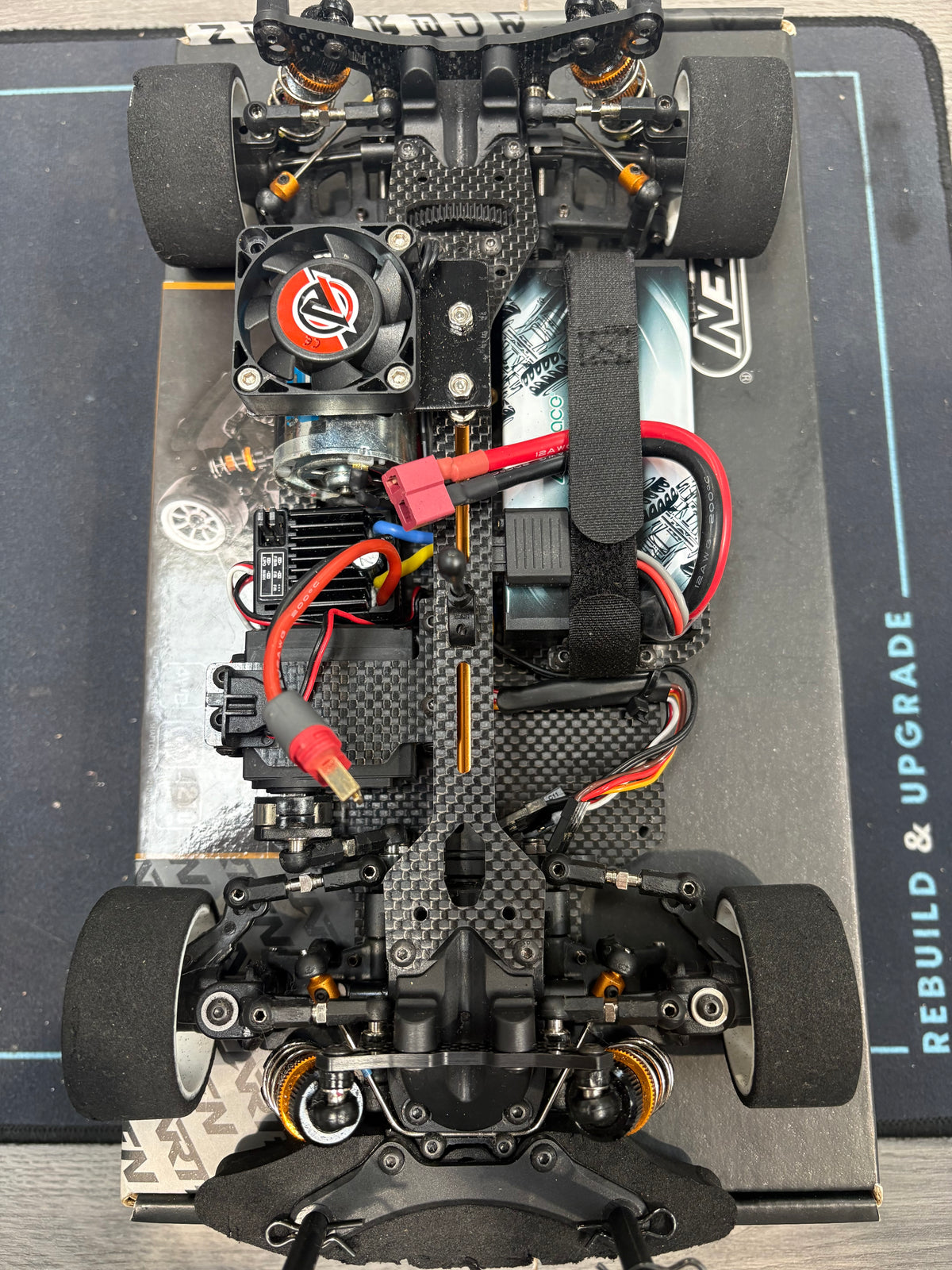 Carten M210R ready to race - just add charger and radio set to complete