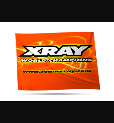 Xray - Xray Spare Parts XRAY TENT BACK WALL BANNER - XR397002