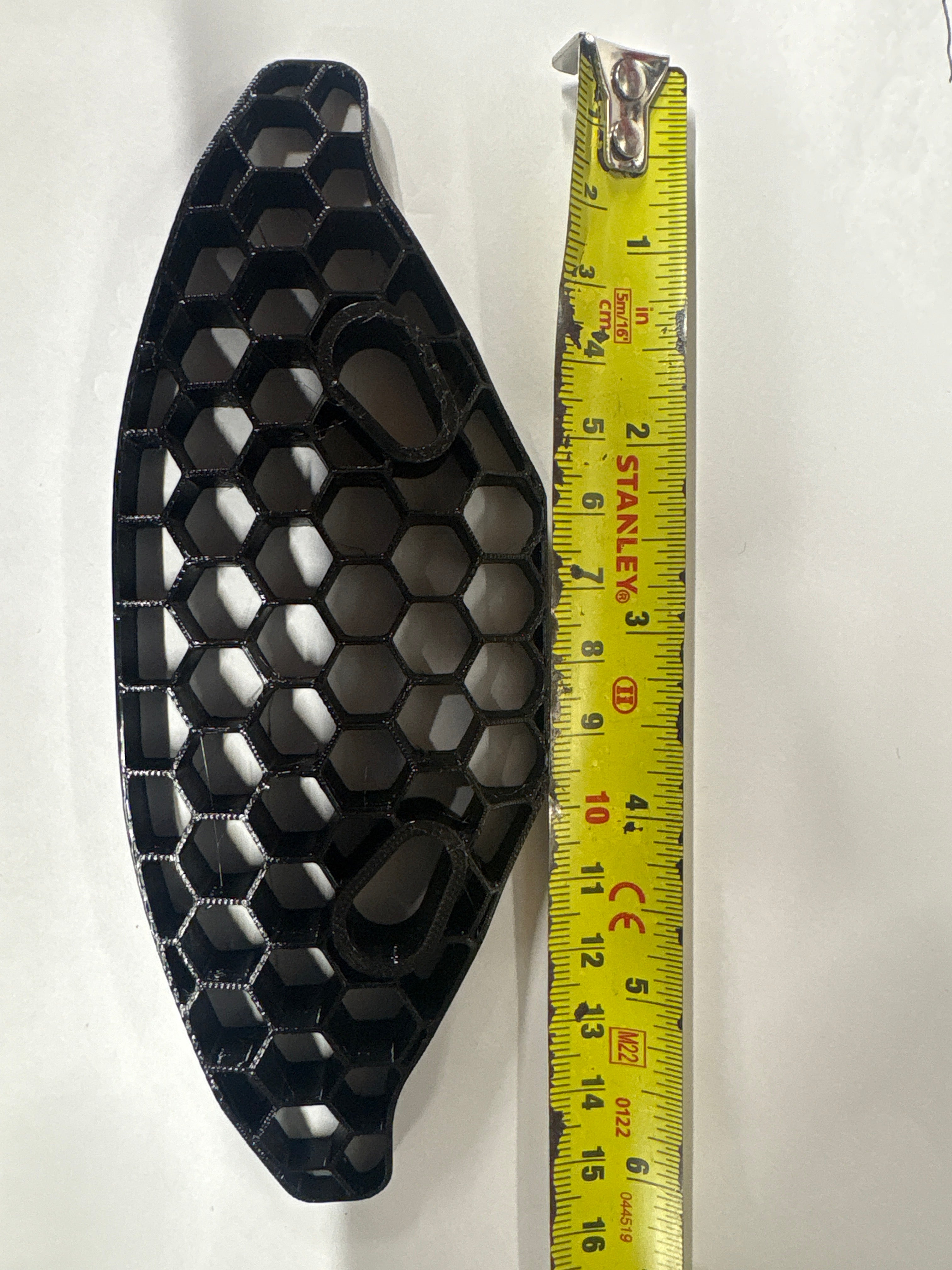3D printed flexi bumper - Tamiya TT01E / TT02 - 15mm Thick x 16cm Wide x 6cm deep (Medium) low profile Touring Cars Light Weight