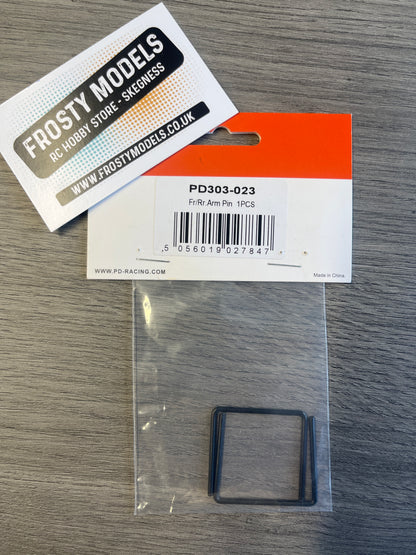 PD Racing TK16 & TR16 Spares - front and rear arm king pin