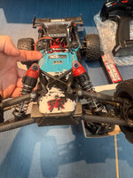Used - Arrma Raider RTR 1/10 Buggy RWD brushed (all electrics, box and manual included)