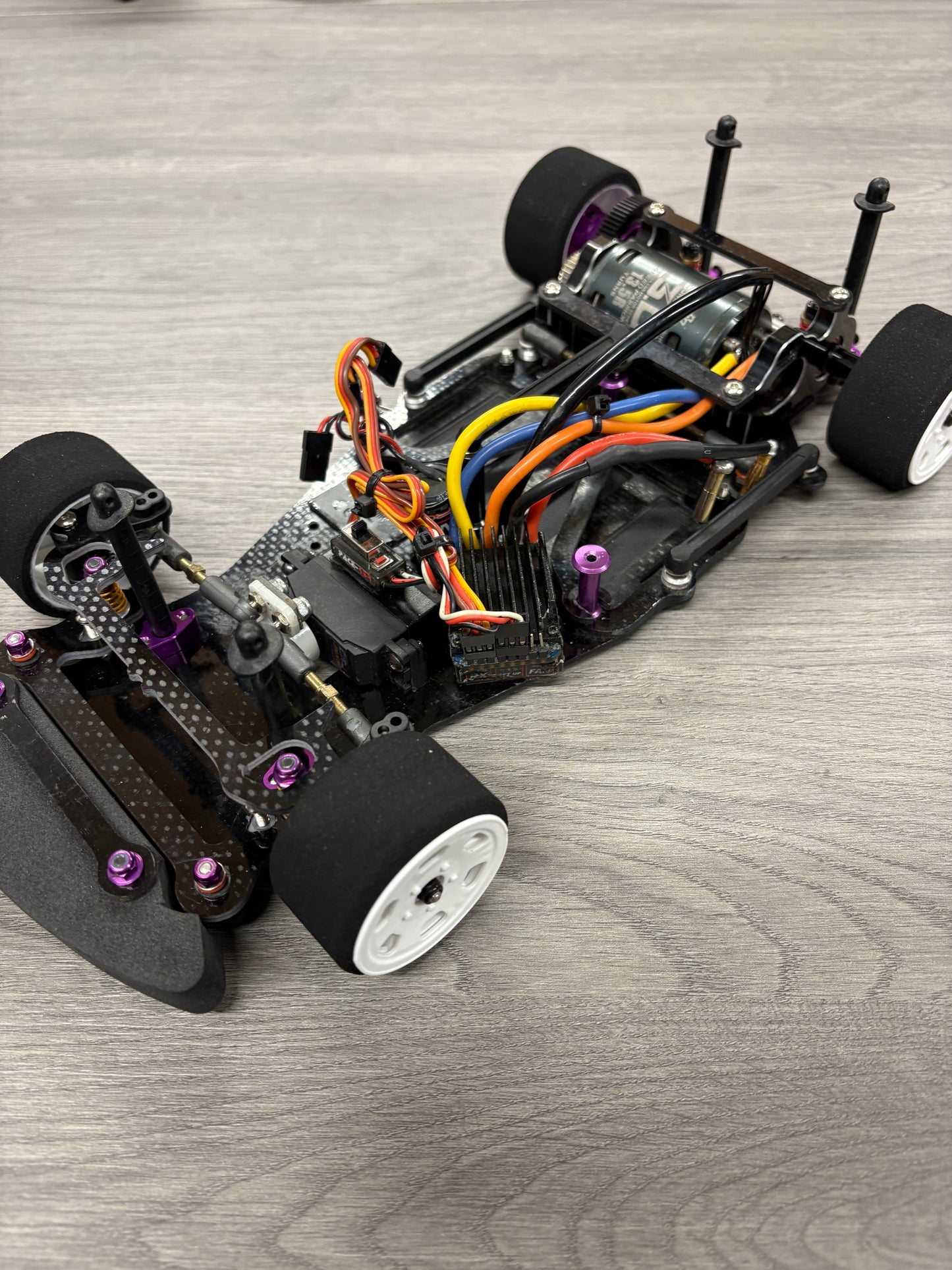 Schumacher Supastox GT12 1/12 RC Car - fully refurbished (13.5T Brushless system, micro servo, new body & tyres - just add an 1S Lipo, radio and charger to complete)