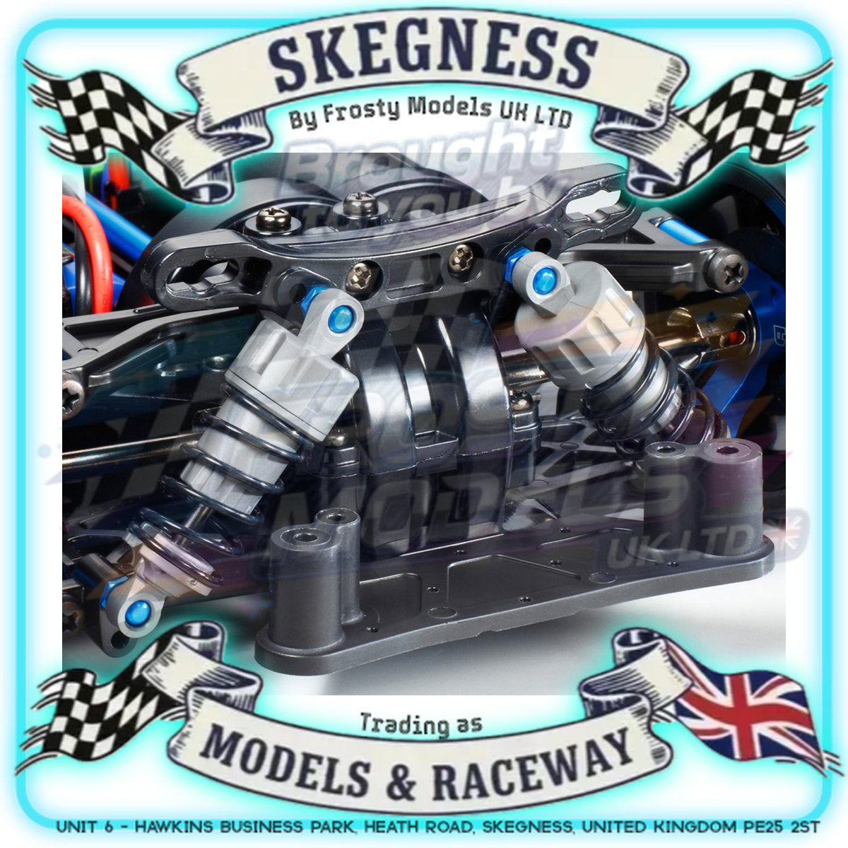 Tamiya - 1/10 RC Car Kit TT-02R Chassis Kit - 47326 TAMIYA R/C KITS (No Body or Electrics)