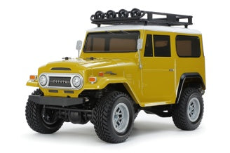 Tamiya - 1/10 RC Truck Kit Rock Crawler Toyota LC 40 Yellow Painted CC-02  - 47490 TAMIYA R/C KITS