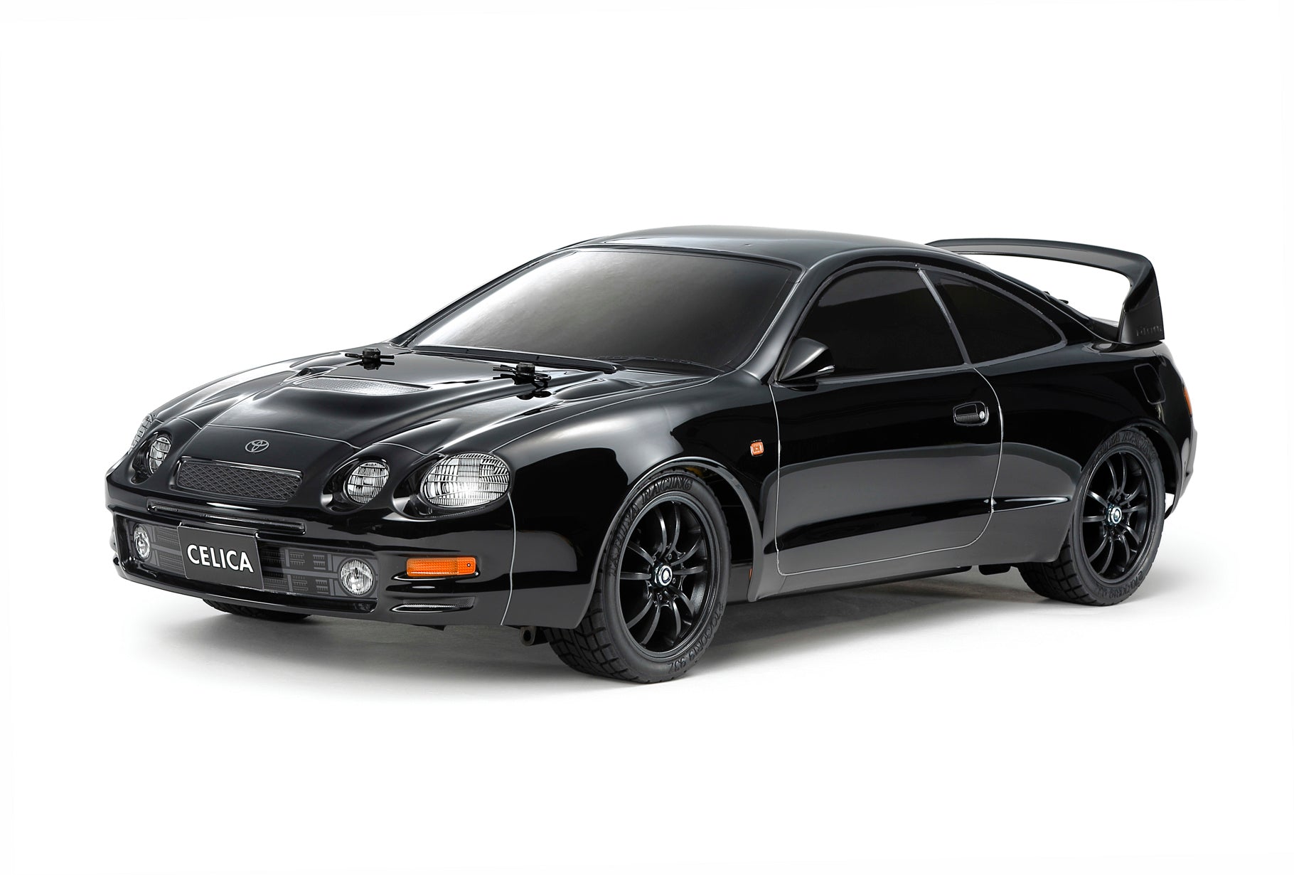Tamiya Toyota Celica GT-Four ST205 with Black Painted Body (TT-02) Tamiya welcomes this limited edition version of <a href="https