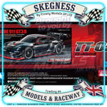 Tamiya - 1/10 RC Car Kit Porsche 911 GT3 R (992) with Black Painted Body (TT-02) - 47512 TAMIYA R/C KITS