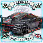 Tamiya - 1/10 RC Car Kit Porsche 911 GT3 R (992) with Black Painted Body (TT-02) - 47512 TAMIYA R/C KITS