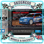 Tamiya - 1/10 RC Car Kit Peugeot 306 Maxi with Blue Painted Body (BT-01) - 47513 TAMIYA R/C KITS