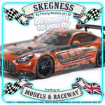 Tamiya - 1/10 RC Car Kit Mercedes-AMG GT3 EVO (TT-02) with Orange Painted Body - 47519 TAMIYA R/C KITS