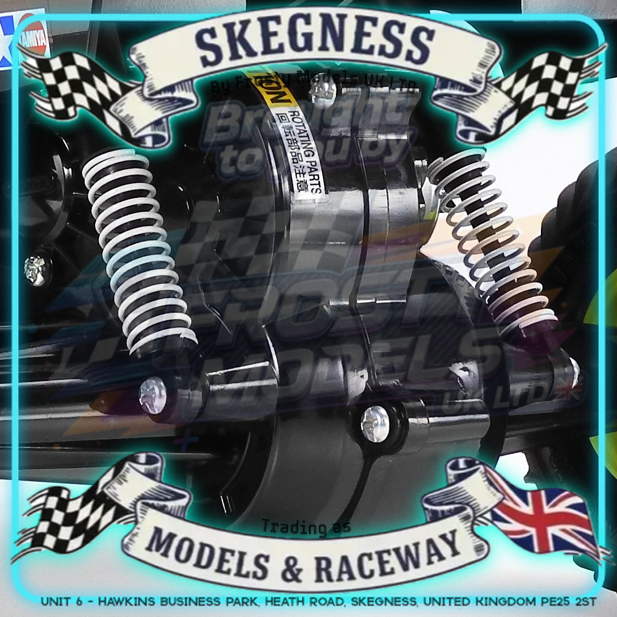Tamiya - 1/10 RC Buggy Kit The Grasshopper Black Edition - 47522 (ESC & Motor Included - Requires Radio, Servo, Battery, Charger, PS Spray & Assembly)