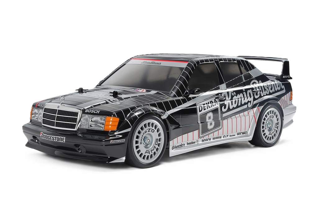 (Pre-Order Next Batch) Tamiya TT02 - Mercedes-Benz 190 E 2.5-16 EVO II 1991 with Painted Body Item No. 47525