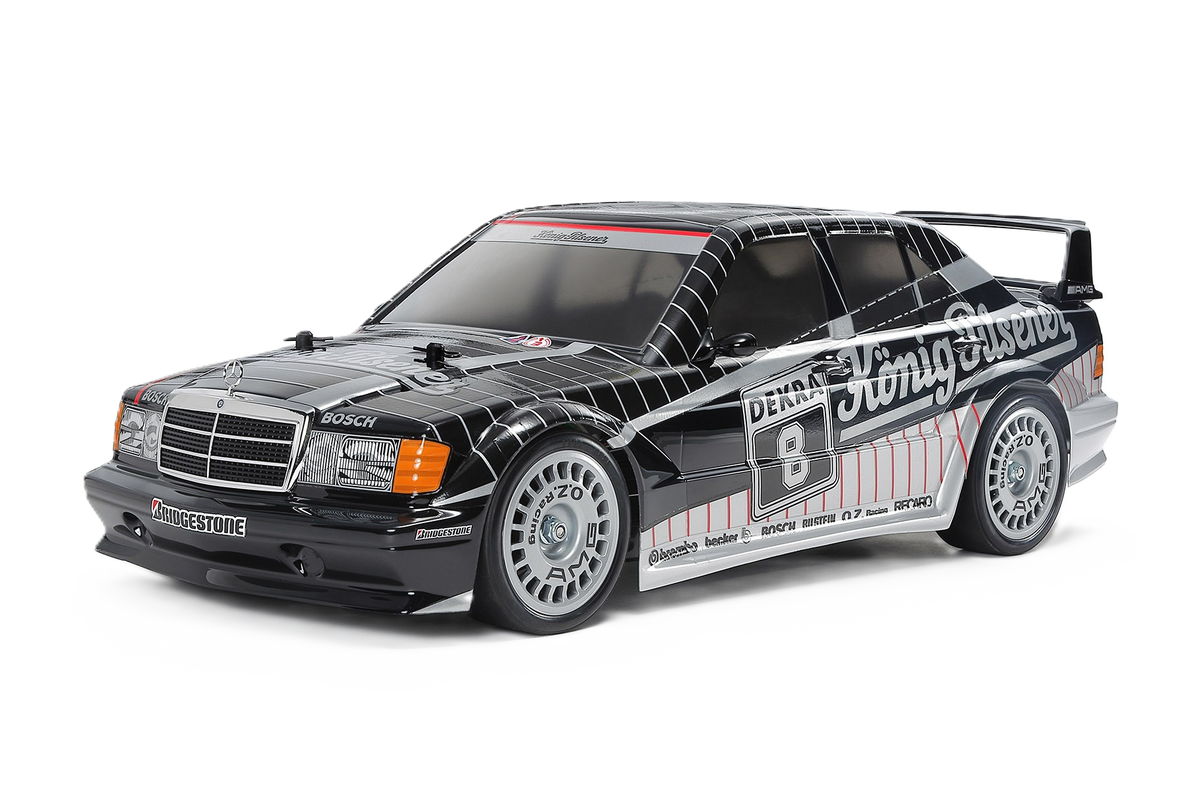 (Pre-Order Next Batch) Tamiya TT02 - Mercedes-Benz 190 E 2.5-16 EVO II 1991 with Painted Body Item No. 47525