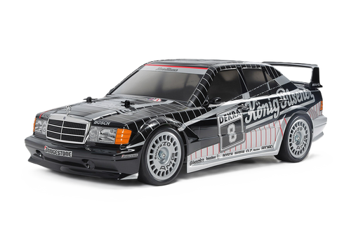 (Pre-Order Next Batch) Tamiya TT02 - 1/10 RC Car Kit  Mercedes-Benz 190 E 2.5-16 EVO II 1991 with Painted Body Item No. 47525