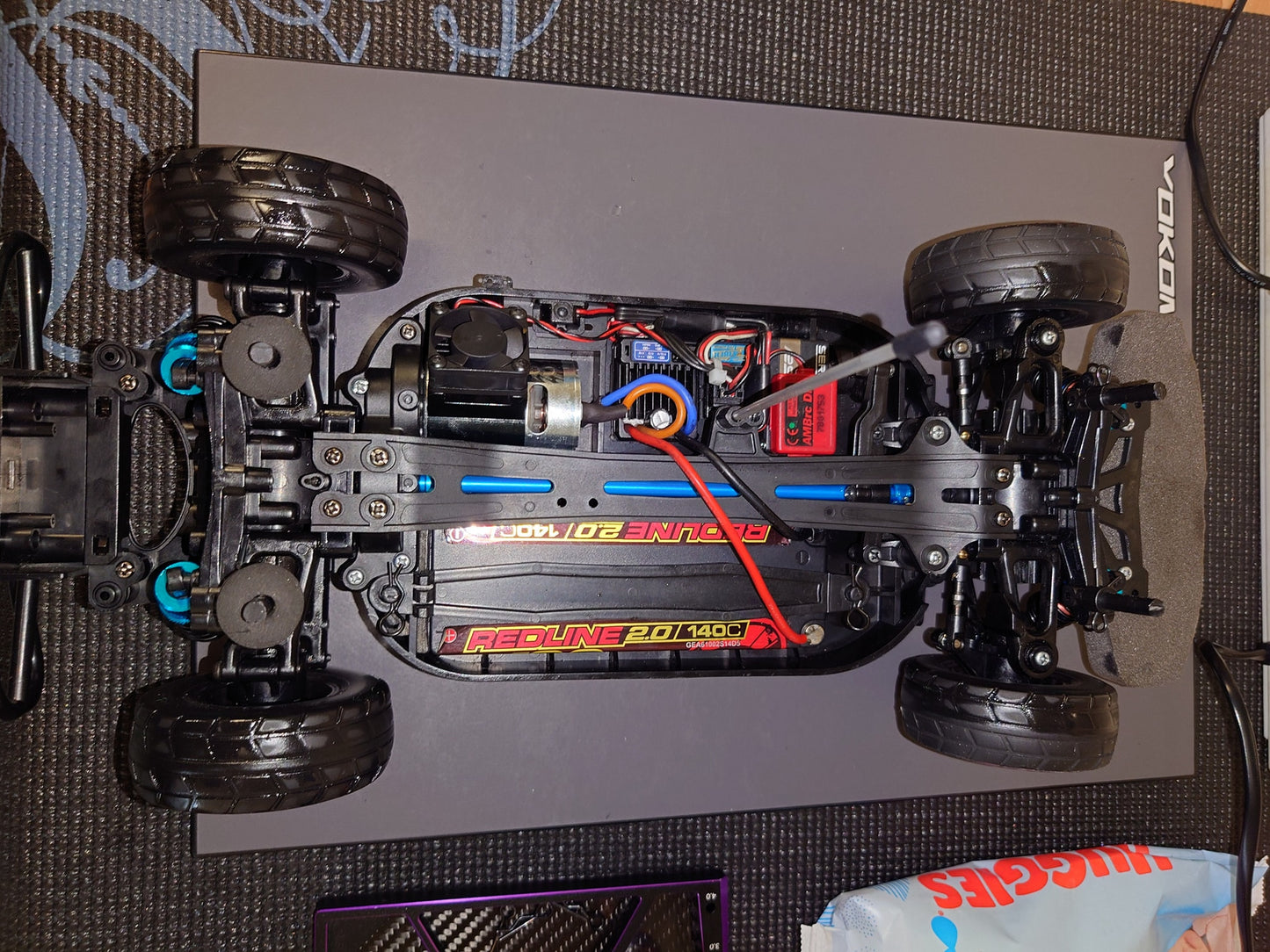 SPECIAL ORDER ONLY! PAUL CHAPMAN LTD EDITION - TT01E EURO TRUCK PREPPED RACE TRUCK (NO RADIO, SERVO, BATTERY OR CHARGER)
