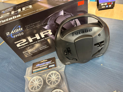 FTX - Ex Demo Red - Banzai Drift Car 1/10 4WD RTR - As new, with new wheels and tyres (just needs battery and charger)