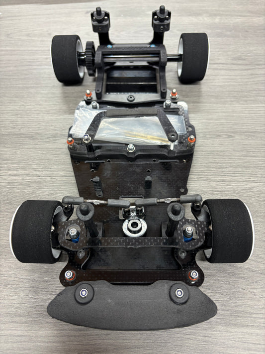 (Coming soon!) Schumacher Supastox Hybrid GT12 1/12 RC Car - fully refurbished rolling chassis (new chassis plate, wheel & tyres etc)