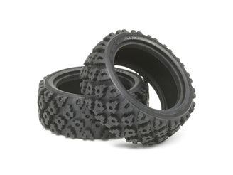 Tamiya - Rally Block Tyres (One Pair) - 50476 TAMIYA SPARES