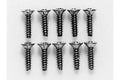Tamiya - 2x8mm Countersunk Tapping Screw *10 - 50574 TAMIYA SPARES