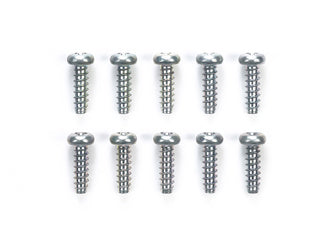 Tamiya - 3x10mm Tapping Screw *10 - 50577 TAMIYA SPARES