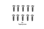 TAMIYA - (10PCS) RC 3X10MM COUNTERSUNK HEAD SCREWS (MA5) - 50578 (FOR TT01/TT02 & OTHERS)