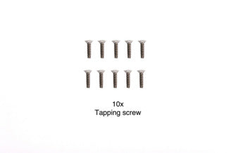 Tamiya - 3X12Mm Counter.Tapp.Screw*10 - 50581 TAMIYA SPARES