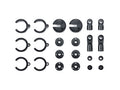 Tamiya - Cva Shock Unit Ux Parts Was 0225072 - 50950 TAMIYA SPARES