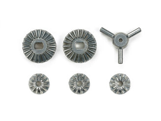 Tamiya - RC TT01E, M05, M06, BEVEL GEAR SET - Metal Diff Gears - 51008