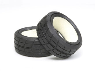 Tamiya - Medium-Narrow Racing Radial Tyres (One Pair) - 51023 TAMIYA SPARES