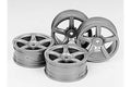 Tamiya - Carrera Wheels 24Mm X 4'Clr' - 51072 TAMIYA SPARES