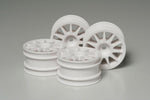 TAMIYA - SUZUKI SWIFT WHEELS (White) (4PCS) (TT01E Euro Truck or M-Chassis Mini) - 51237