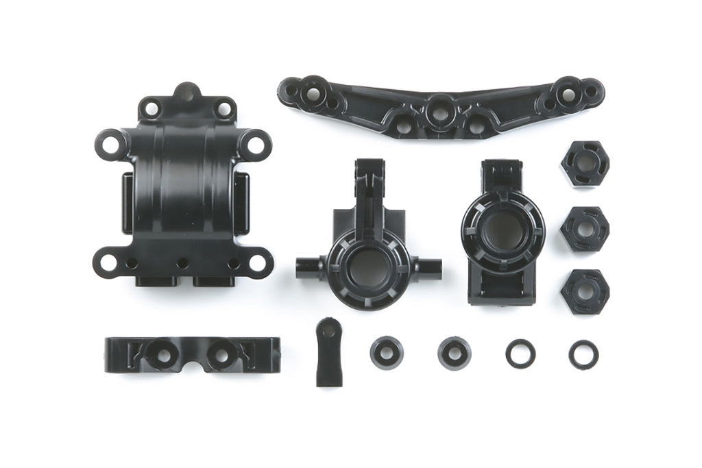 (When sold out - Confirmed restock date 31-7-26) TAMIYA - TT01E Euro Truck Parts - 1X 51318 A Parts - UPRIGHTS, SHOCK TOWER, DIFF COVER, REAR HUBS +