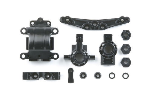 (When sold out - Confirmed restock date 31-7-26) TAMIYA - TT01E Euro Truck Parts - 1X 51318 A Parts - UPRIGHTS, SHOCK TOWER, DIFF COVER, REAR HUBS +