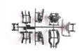 Tamiya - Ta06 A Parts (Bulkhead) - 51454 TAMIYA SPARES