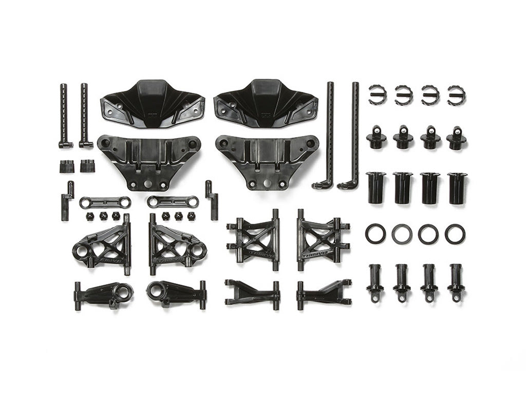 TAMIYA 51528 - TT02 - B Parts (Sus Arms, Body Mounts, Shocks, Bumpers)