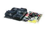 TAMIYA - 51613 BUGGYRA FAT FOX - 1/14 FULL BODY SET Euro Truck (w/H PARTS, STICKERS & FIXINGS - FOR TT01E EURO TRUCKS)