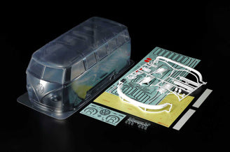 TAMIYA - 1/10 VOLKSWAGEN VW TYPE 2 BUS RC Body Shell L 239mm Wheelbase M-Chassis - 51616