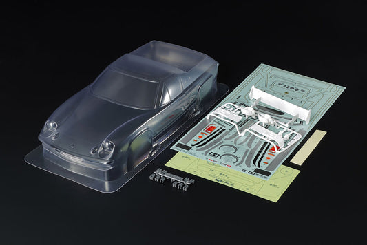Tamiya 51672 - (225mm MWB) LOTUS EUROPA SP Body Set in Clear Lexan - For 1/10 M-Chassis MTC (W-165mm x Wheelbase-225mm) (Full sponsor Stickers - lights, windows and grills & body parts)