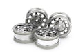 Tamiya - Buggy Wheels Plated - 51715 TAMIYA SPARES
