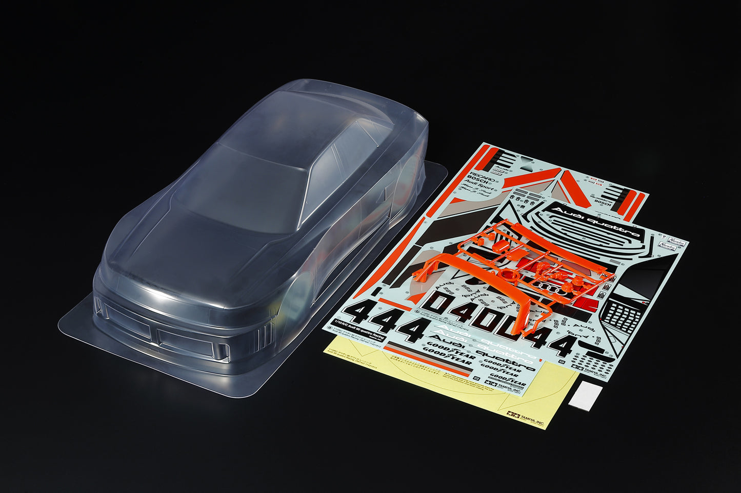 TAMIYA 51752 - 1/10 Audi 90 Quattro Racing BODY SHELL SET 190MM Wide / 257mm Wheelbase