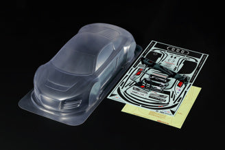 TAMIYA - 51754 (NOT PAINTED) 1/10 Audi R8 LMS BODY SHELL SET 190MM Wide / 257mm Wheelbase (Wide Rear Body - use offset wheels or wider axles)