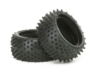 Tamiya - 6029 Square Spike Rear Tyre X 2 - 53084 TAMIYA SPARES