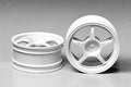 Tamiya - One-Piece Racing Spoke Wheels (One Pair) - 53232 TAMIYA SPARES