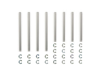 Tamiya - Tl01 Stainless Steel Sus. Shaft - 53301 TAMIYA SPARES