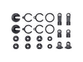 Tamiya - Low Friction Damper V Parts - 53334 TAMIYA SPARES